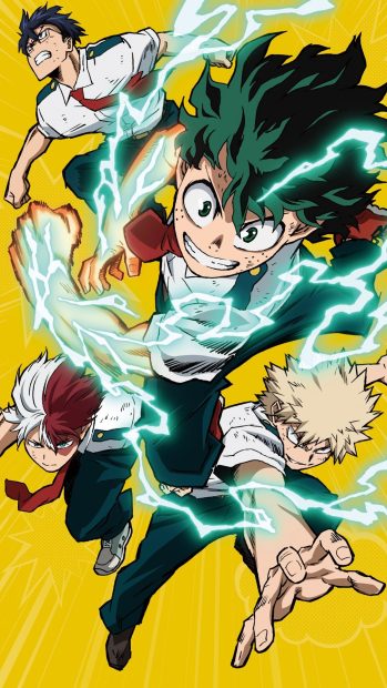 Top Free My Hero Academia Phone Wallpaper HD.