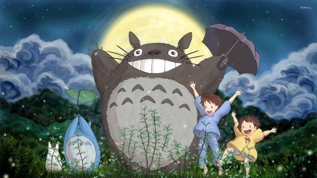 Totoro Desktop Wallpaper.