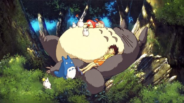 Totoro Wallpaper HD Free download.