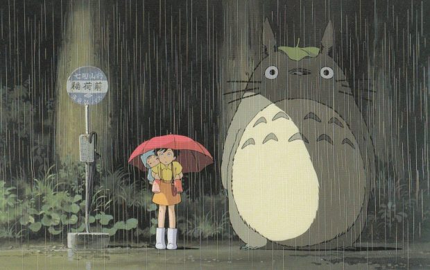 Totoro Wide Screen Wallpaper HD.