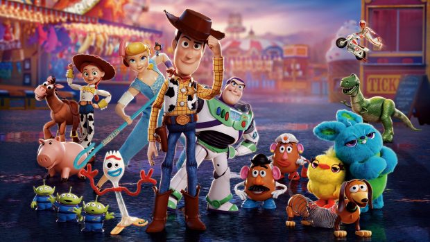 Toy Story 4 HD Wallpaper Free download.