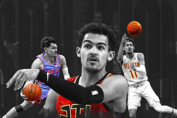 Trae Young Background.