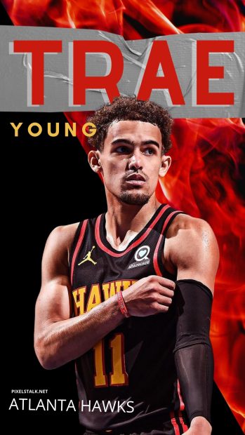 Trae Young HD Wallpaper.