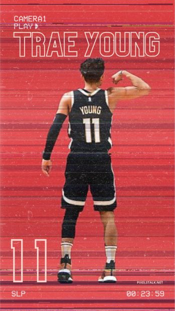 Trae Young Wallpaper for Android.