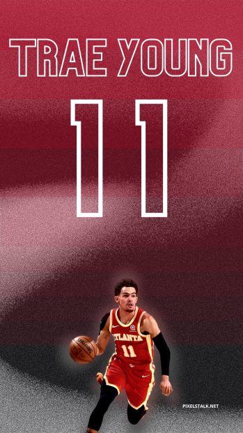 Trae Young Wallpaper for iPhone.