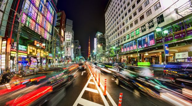 Traffic Tokyo Wallpaper HD.