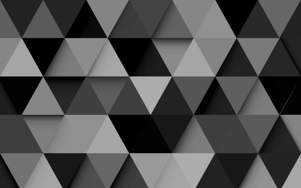 Triangle Black Wallpaper HD.