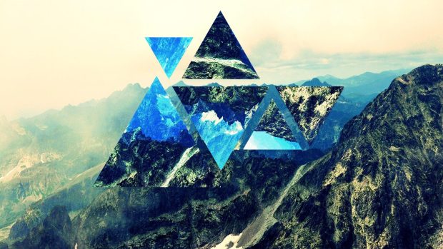 Triangle HD Wallpaper Free download.