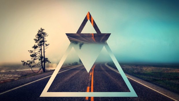 Triangle Wallpaper HD Free download.