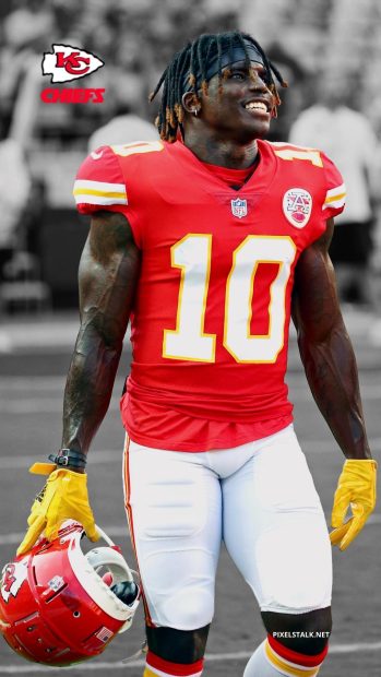 Tyreek Hill Background for Iphone.