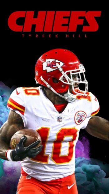 Tyreek Hill Background for Mobile.