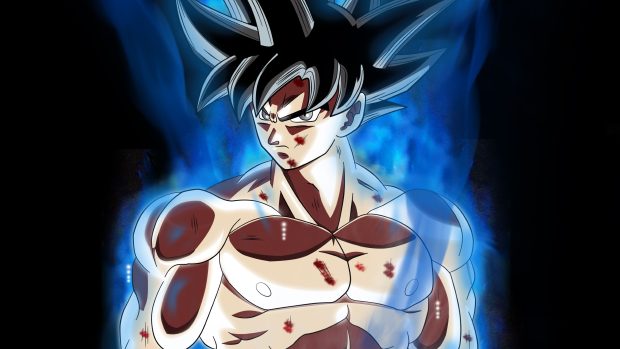 Ultra Instinct Goku Wallpaper 4K High Quality.