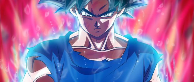 Ultra Instinct Goku Wide Screen Wallpaper 4K.