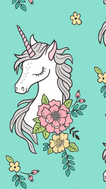 Unicorn Cute Wallpaper For Mobile HD.
