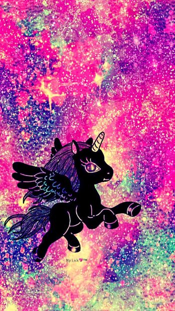 Unicorn Cute Wide Screen Wallpaper HD.