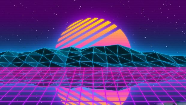 Vaporwave Aesthetic Backgrounds HD Free download.