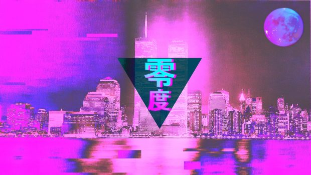 Vaporwave Aesthetic Wallpaper High Resolution.