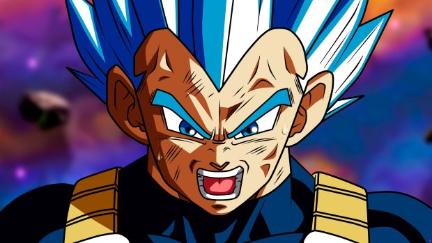 Vegeta Dragon Ball Super Wallpaper 4K.