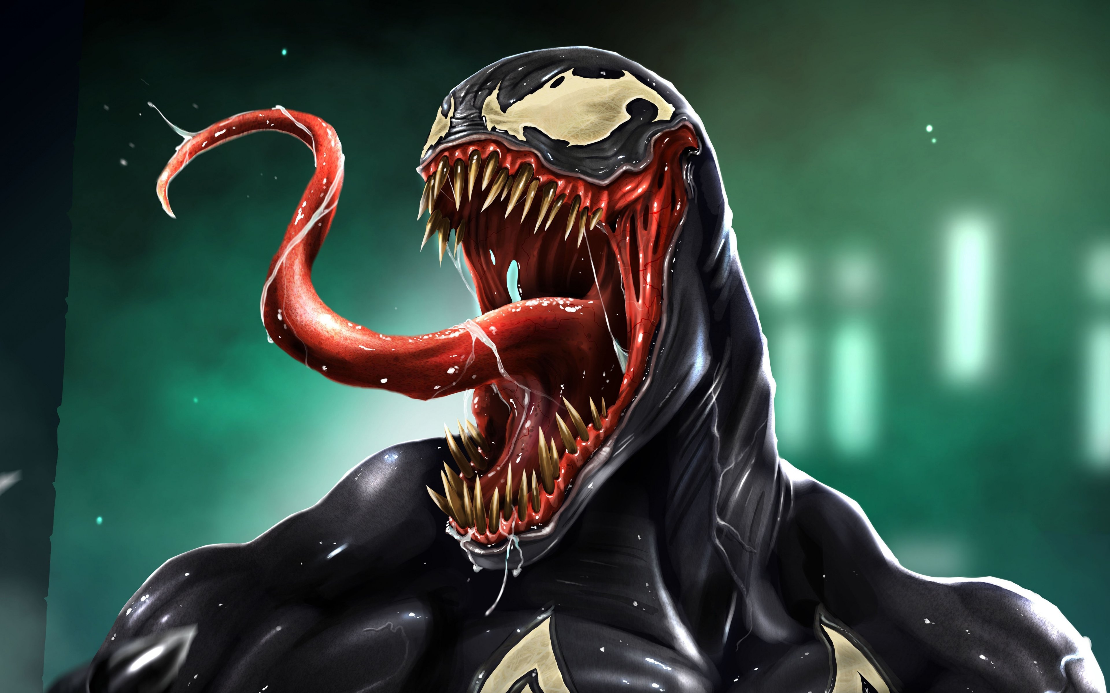 1920x1080 Venom Face Closeup Artwork Laptop Full HD 1080P HD 4k Wallpapers  Images Backgrounds Photos and Pictures