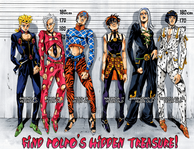 Vento Aureo Wallpaper HD Free download.