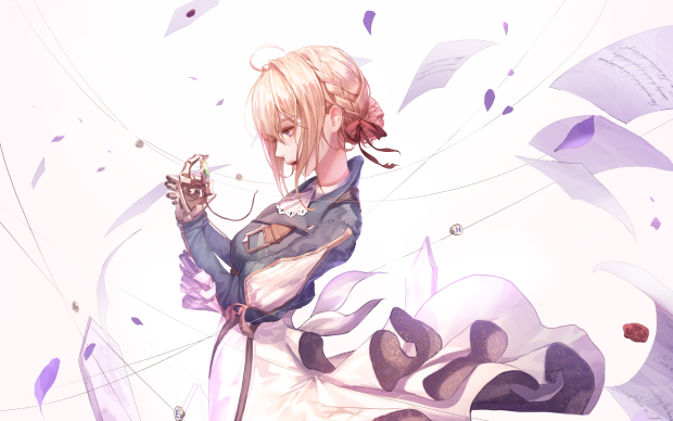 Violet Evergarden Wallpaper HD Free download.