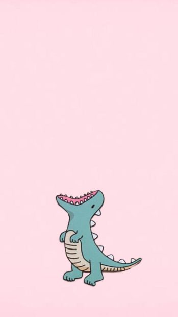 Wallpaper Aesthetic Dinosaur.