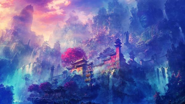 Wallpaper Anime Scenery.