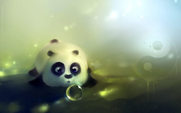 Wallpaper Best Aesthetic Panda.