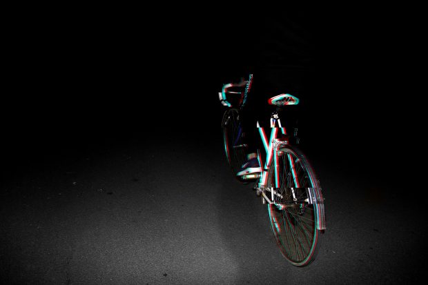 Wallpaper Black Aesthetic Bicycle.