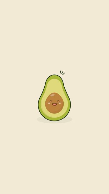 Wallpaper Cute Avocado.