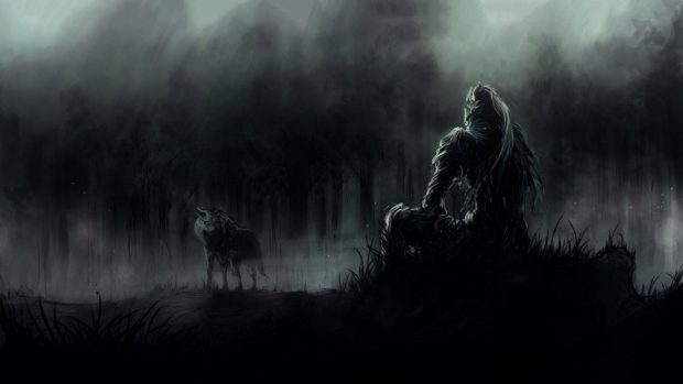 Wallpaper Dark Souls.