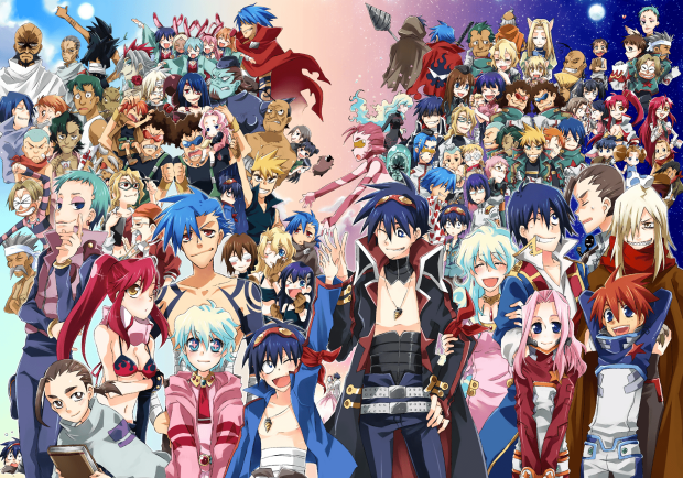 Wallpaper Gurren Lagann.