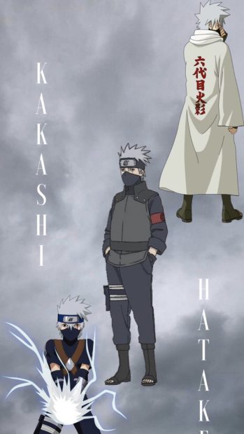 Wallpaper Kakashi Aesthetic iPhone.