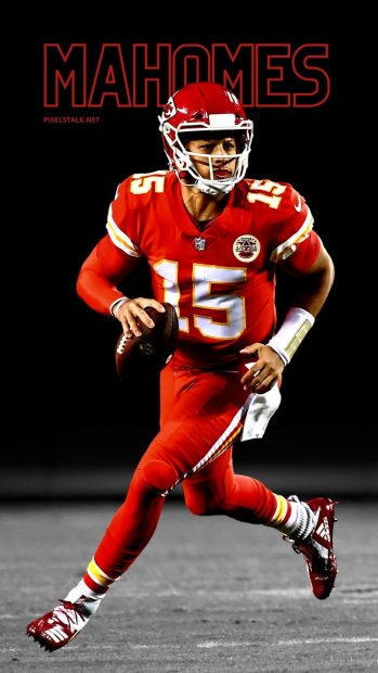 Wallpaper Patrick Mahomes.