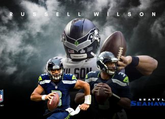 Wallpaper Russell Wilson.