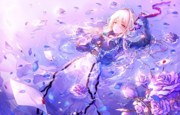 Wallpaper Violet Evergarden.