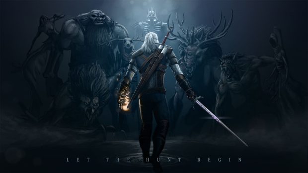 Wallpaper Witcher.