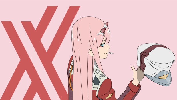 Wallpaper Zero Two Aesthetic.