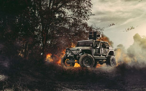 War Jeep Wallpaper HD.