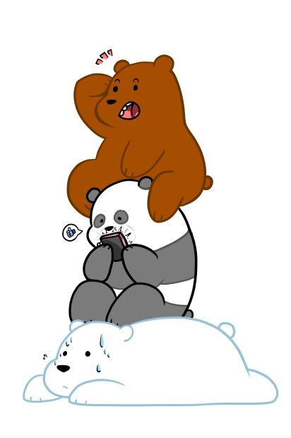 We Bare Bears Cute Wallpaper HD.