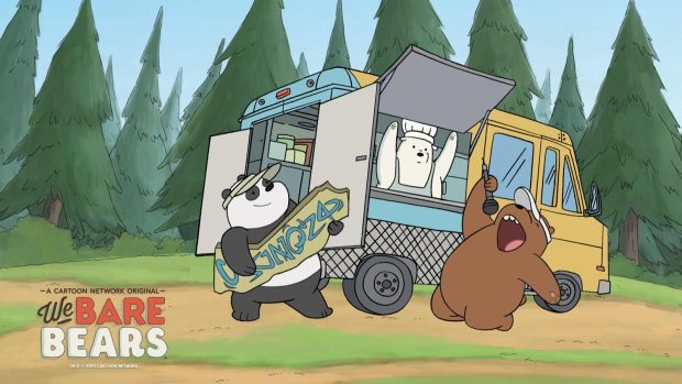 We Bare Bears Desktop Image.