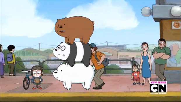 We Bare Bears HD Wallpaper.