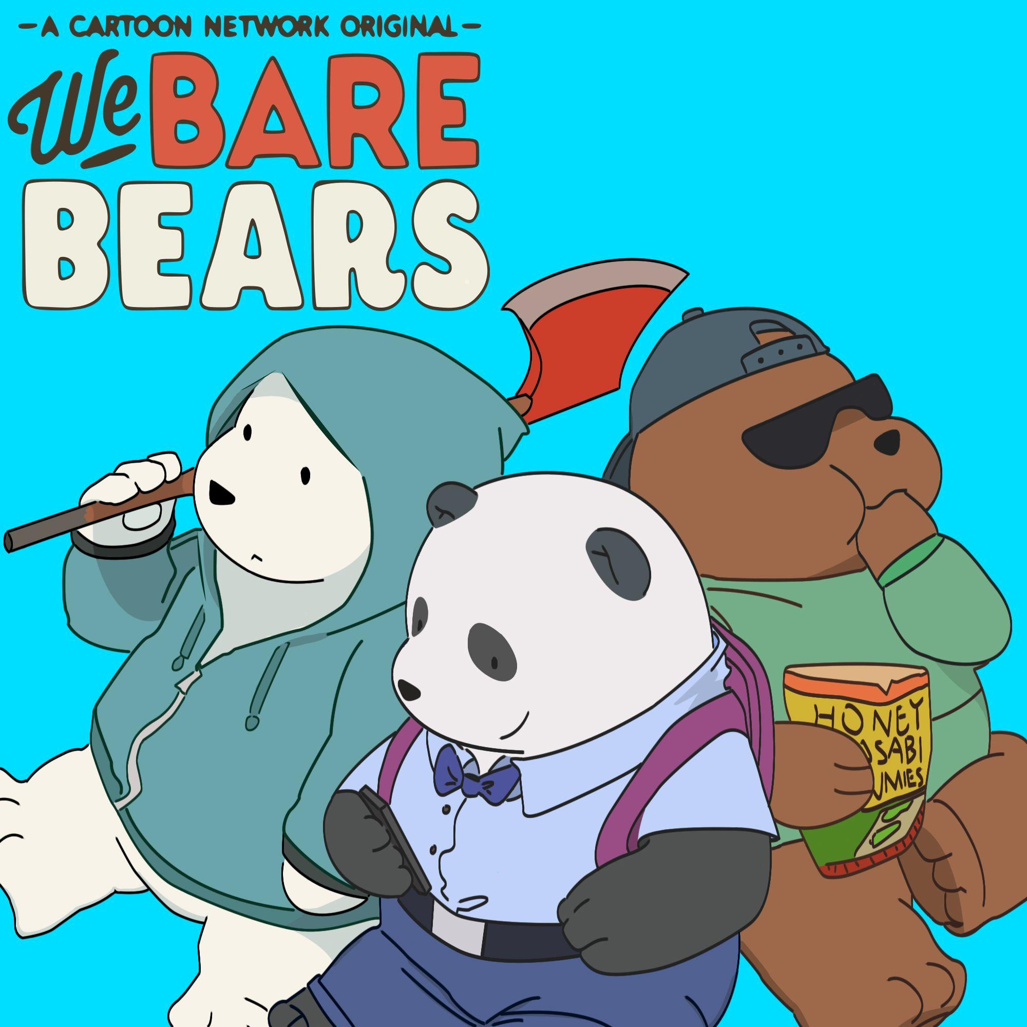 101 Hình Nền Gấu Trắng Cute We Bare Bears Siêu Dễ Thương