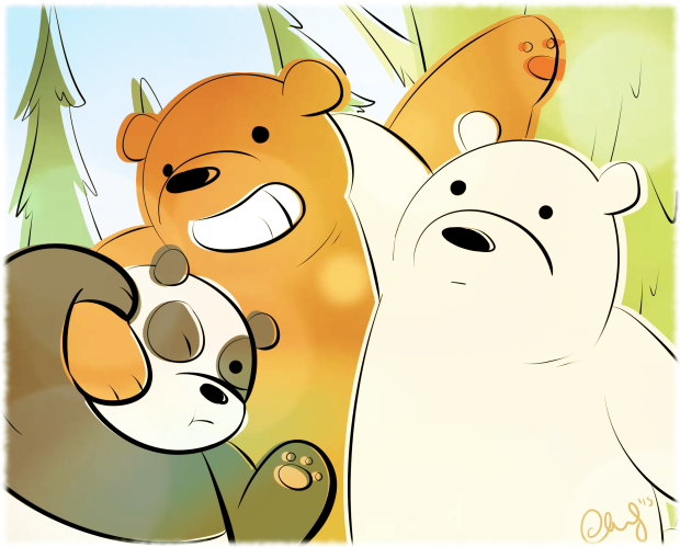 We Bare Bears Wallpaper HD.