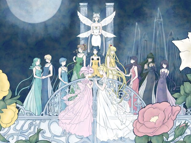 Wedding Sailor Moon Wallpaper HD.