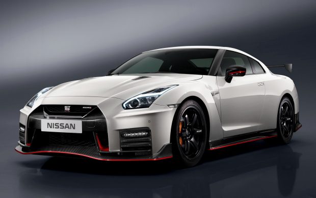 White GTR Wallpaper HD.