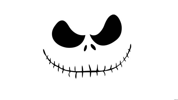 White Jack Skellington Wallpaper HD.