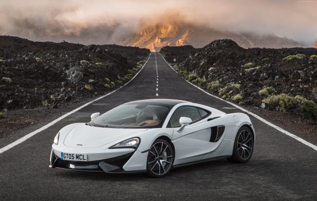 White Mclaren Wallpaper HD.