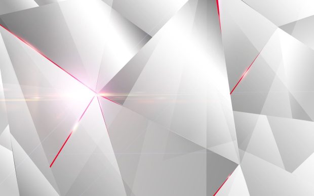 White Triangle Wallpaper HD.