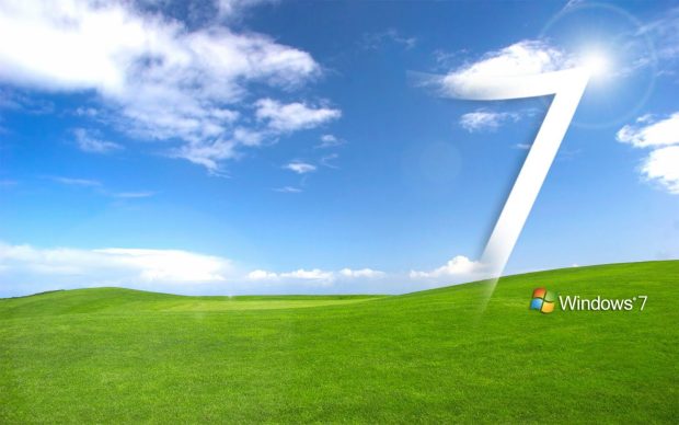 Windows 7 Bliss Wallpaper HD.